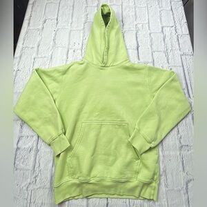 TNA Fleece Boyfriend Hoodie Pullover Mint Green Women’s Sz XS